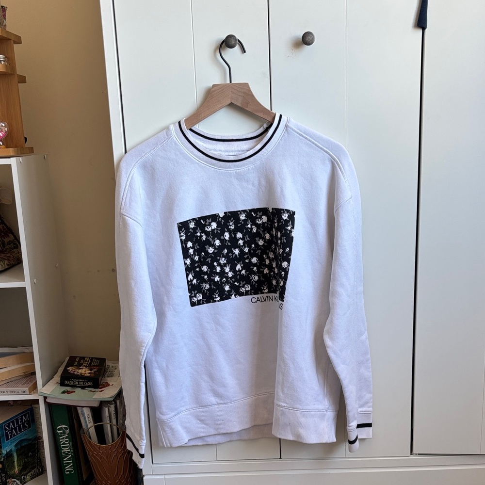 Calvin Klein White Sweater